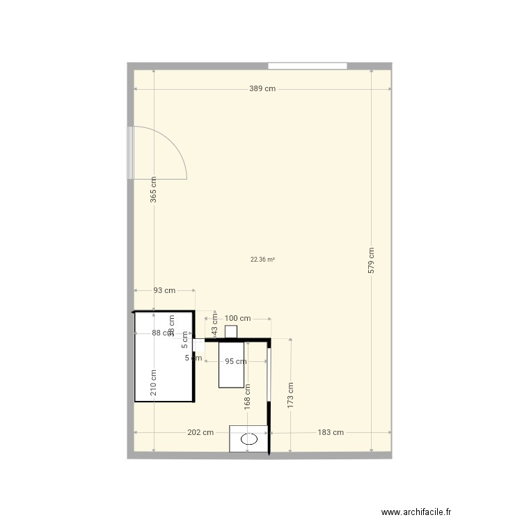 Chambre1. Plan de 0 pièce et 0 m2