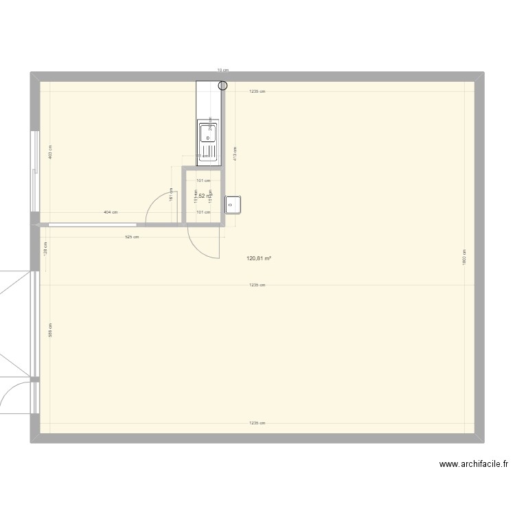 MAARRIBA LOT 1 14012020. Plan de 2 pièces et 122 m2