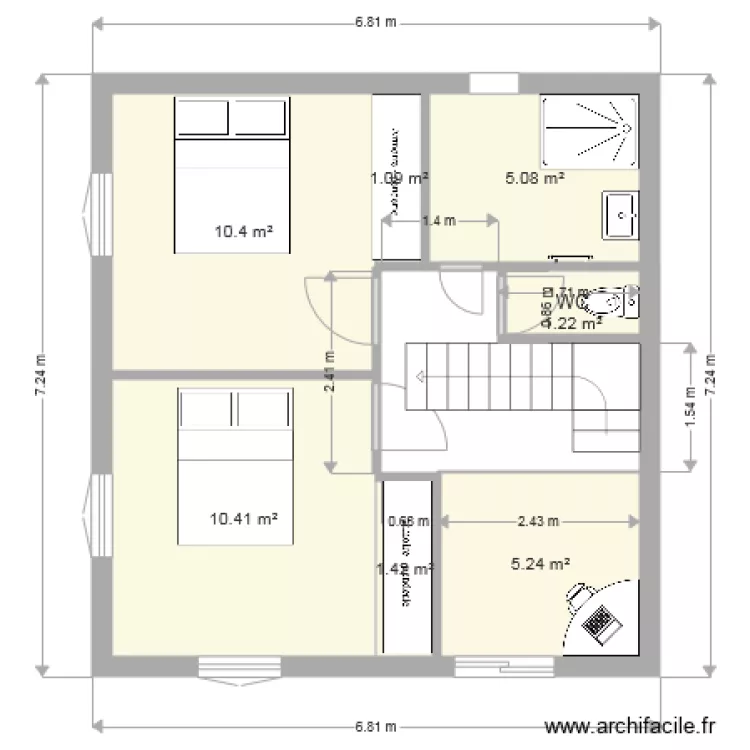 PREMIER ETAGE PLAN MAISON . Plan de PREMIER ETAGE PLAN MAISON . Plan de