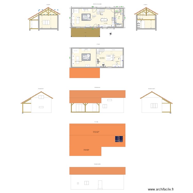 val3 avec chgt cuisine. Plan de 0 pièce et 0 m2