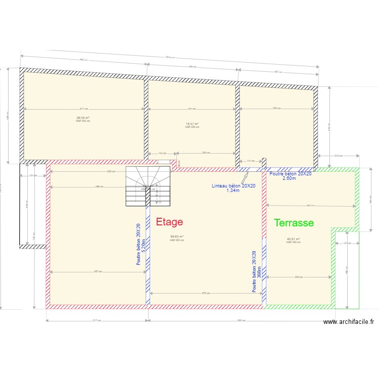  Rez de chaussée . Plan de 0 pièce et 0 m2