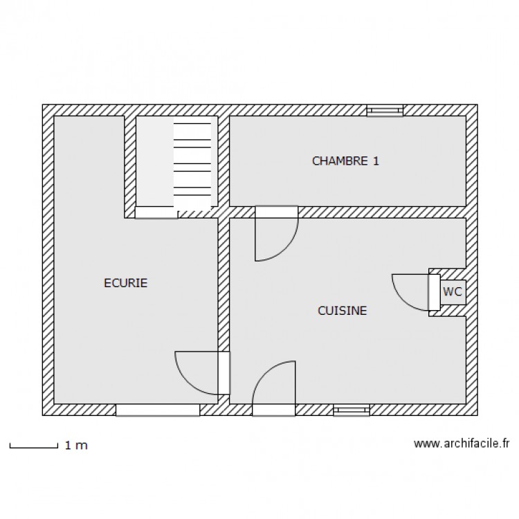 GRANGER RDC. Plan de 0 pièce et 0 m2