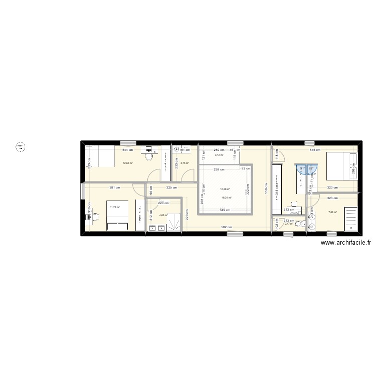 HAUT. Plan de 0 pièce et 0 m2