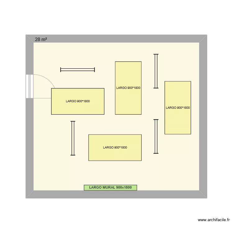 CTM - SALLE DE REUNION. Plan de 
