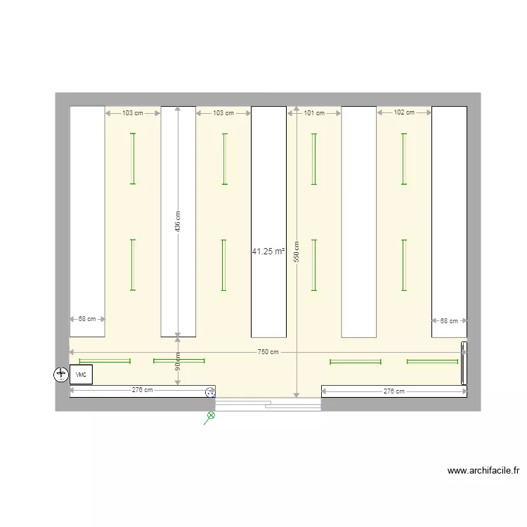 magasin. Plan de magasin. Plan de
