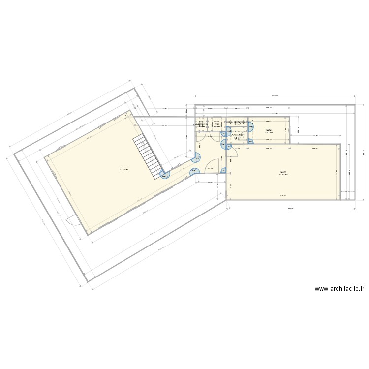 PLAN SELON PC DEFINITIF. Plan de 0 pièce et 0 m2