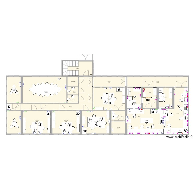 2eme étage V4. Plan de 0 pièce et 0 m2