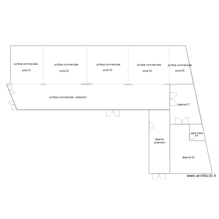 cocci sarl sodily. Plan de 0 pièce et 0 m2