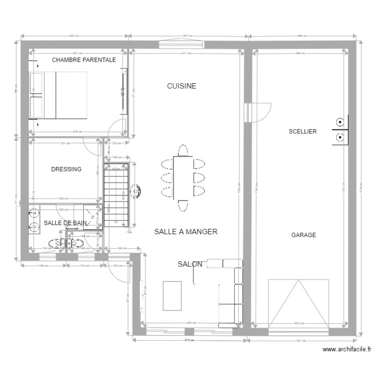 bruno plein pied 4. Plan de 0 pièce et 0 m2