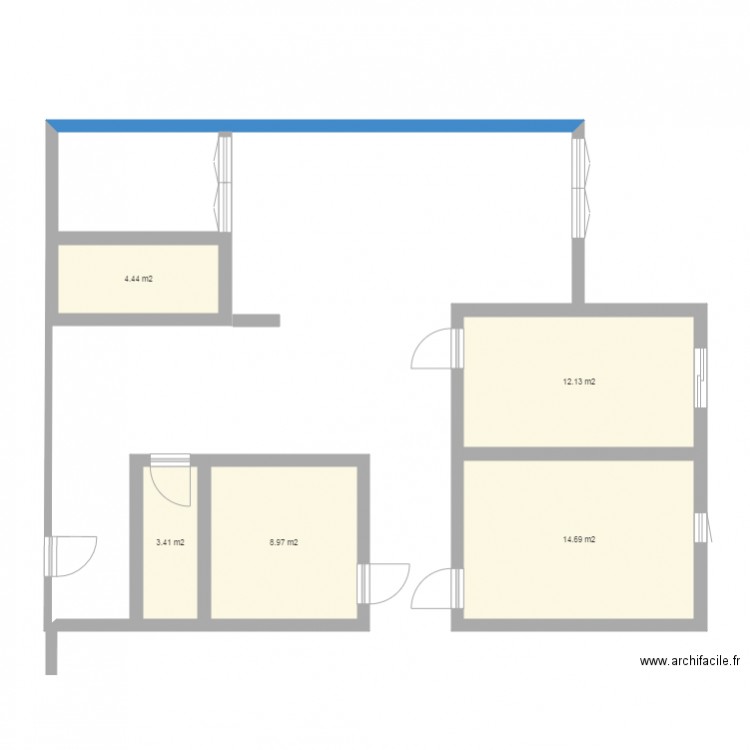 Charpentier 2. Plan de 0 pièce et 0 m2