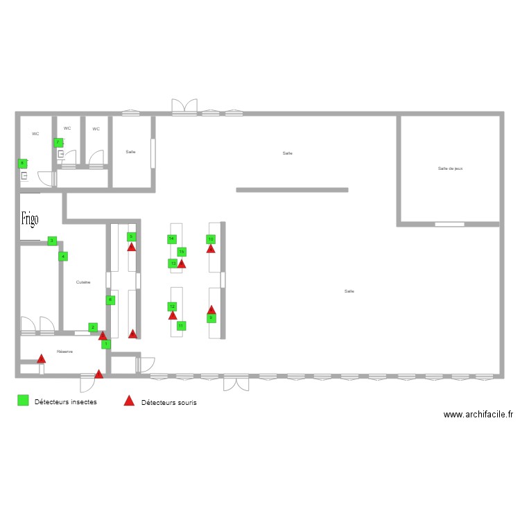 Wok Fu Xing Flémalle. Plan de 0 pièce et 0 m2