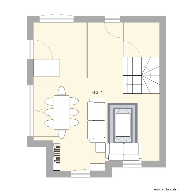 Appartement. Plan de 0 pièce et 0 m2