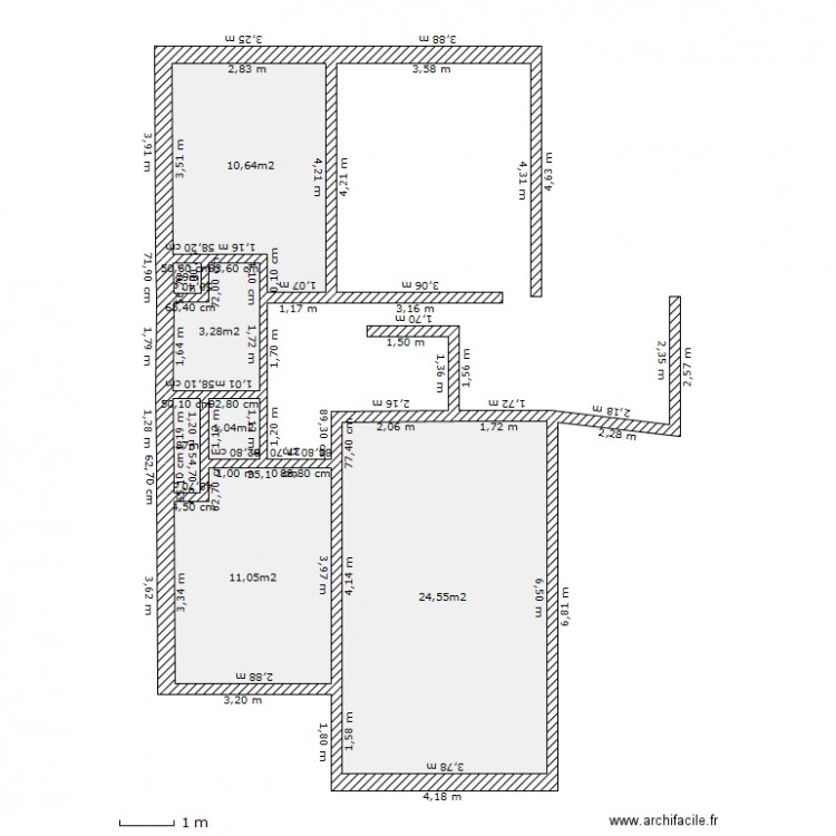 ceinture 25.1er 6. Plan de 0 pièce et 0 m2