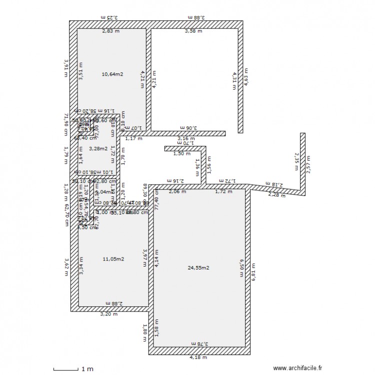 ceinture 25.1er 6. Plan de 0 pièce et 0 m2