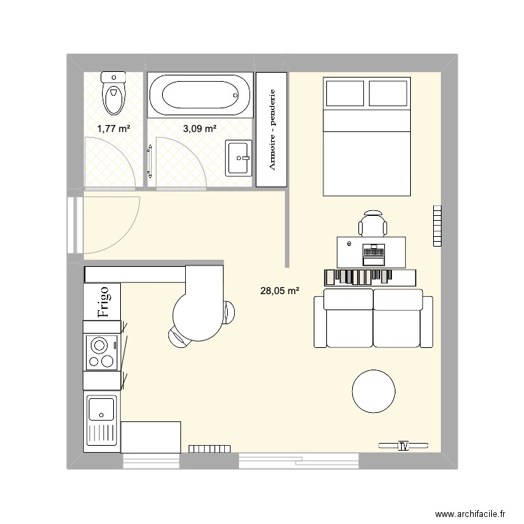 Mymosas 3. Plan de 0 pièce et 0 m2