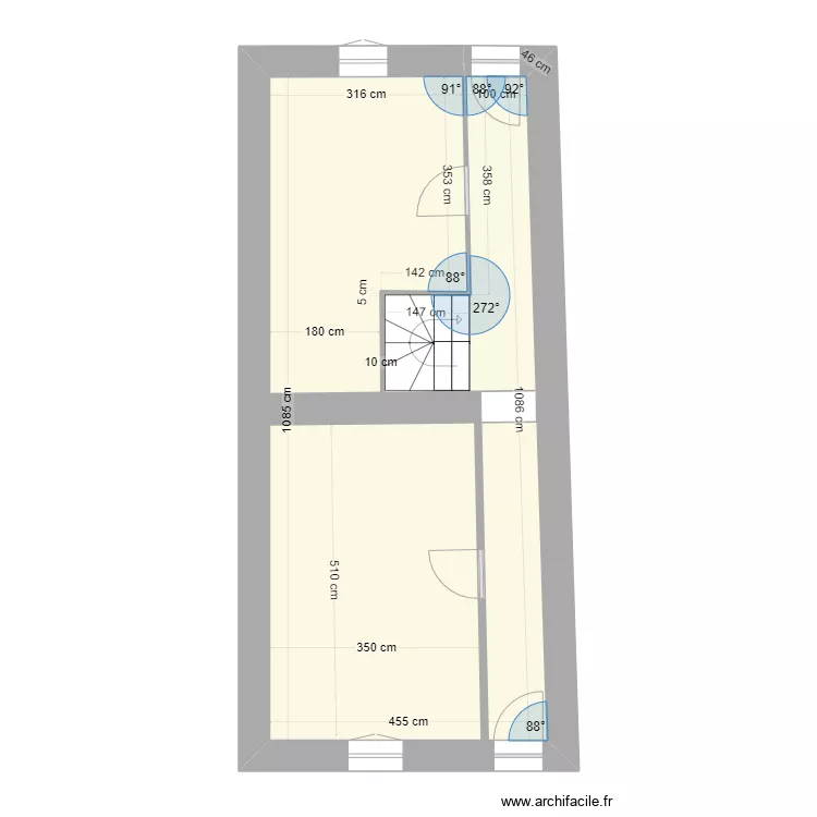 JEANMOULIN. Plan de 