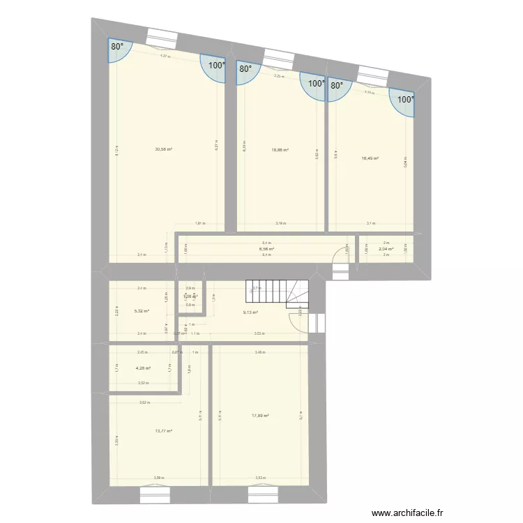 Bregigeon. Plan de 