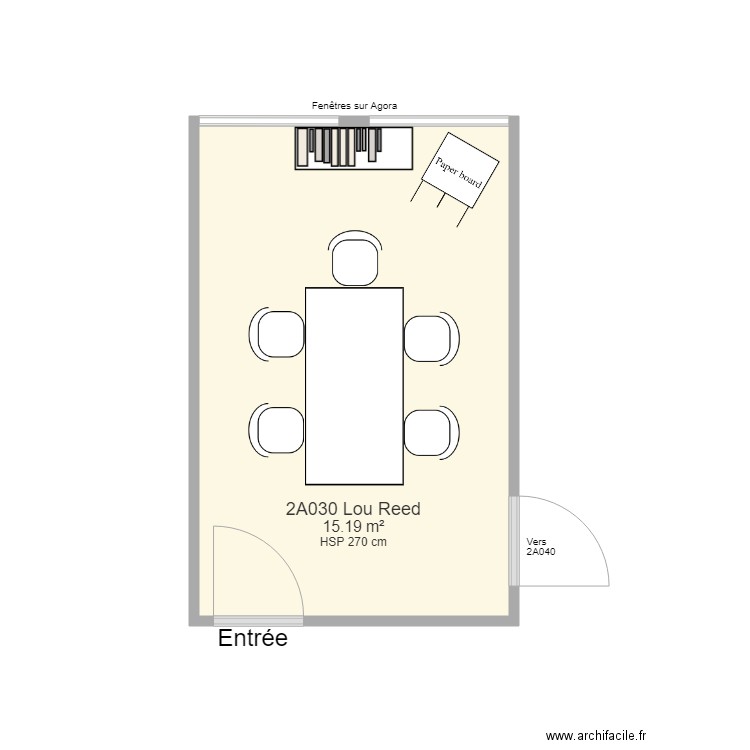 2A030 Lou Reed FS. Plan de 0 pièce et 0 m2