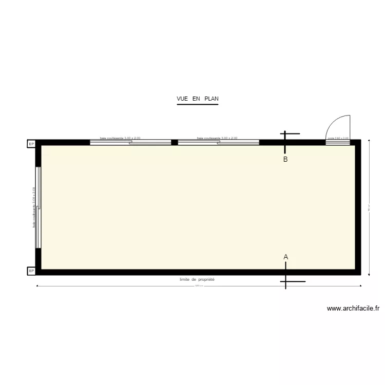  VRY VUE EN PLAN EP. Plan de 
