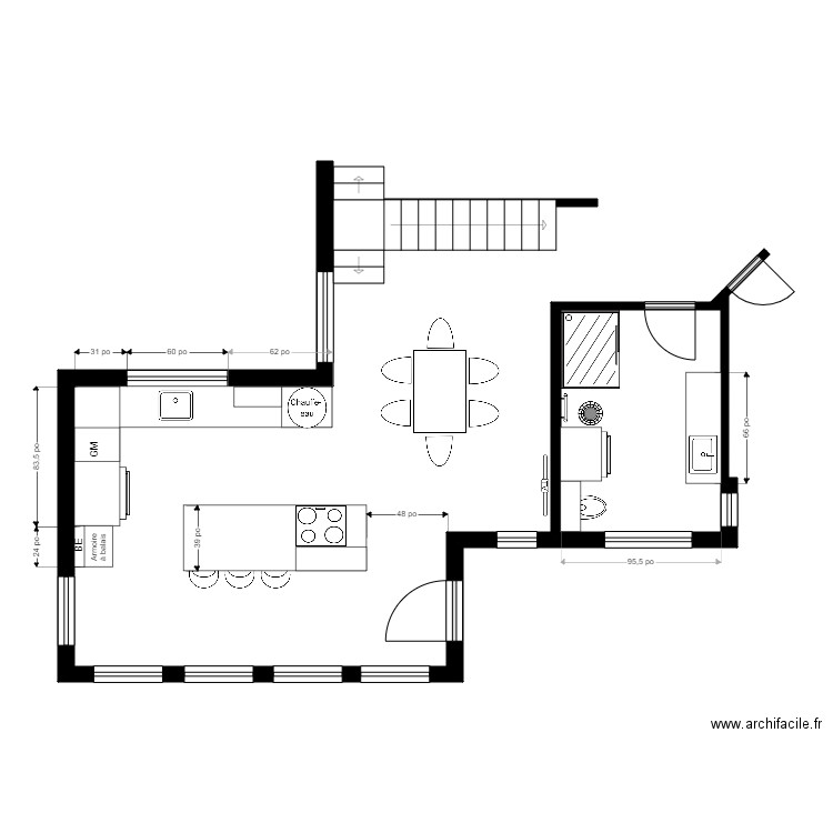 JF chaumiere3. Plan de 0 pièce et 0 m2