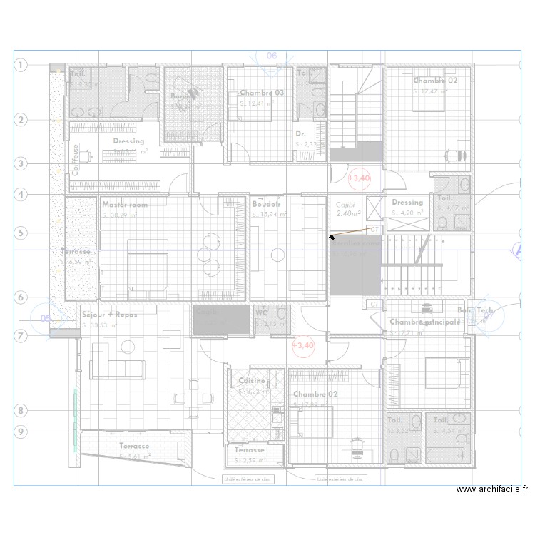 Vidéo surveillance étage 1 bonadiwoto. Plan de 0 pièce et 0 m2