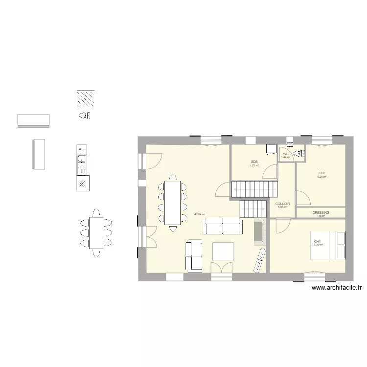 La feuillade 2. Plan de La feuillade 2. Plan de