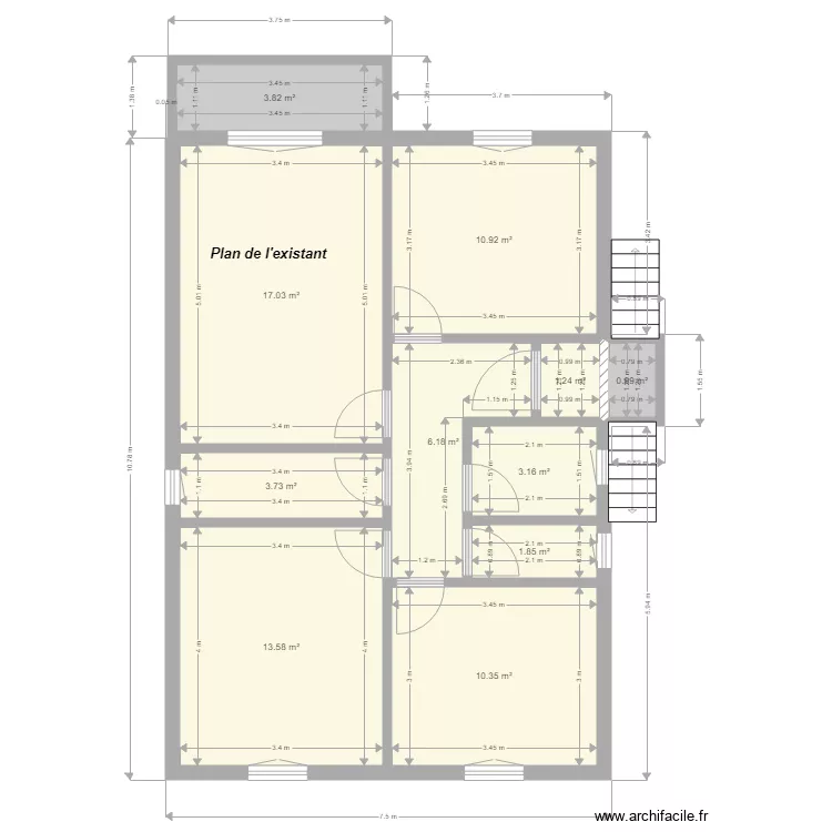 Maison des potier Pierre . Plan de Maison des potier Pierre . Plan de