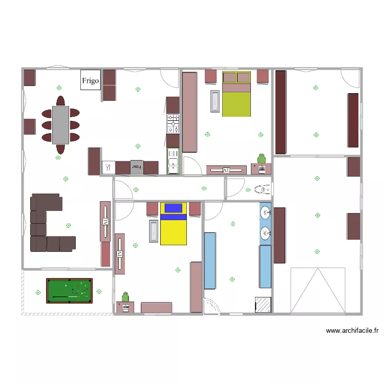 maison domotiquebis. Plan de 