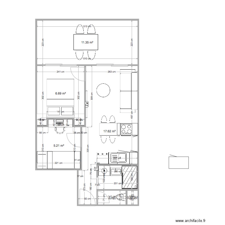 Flo Cannes 3. Plan de 0 pièce et 0 m2