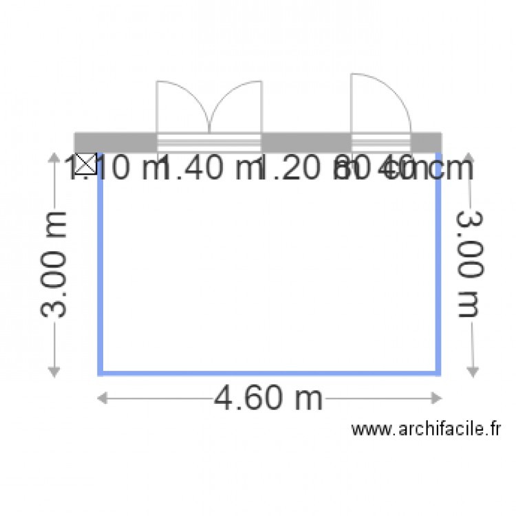 HOUIS. Plan de 0 pièce et 0 m2