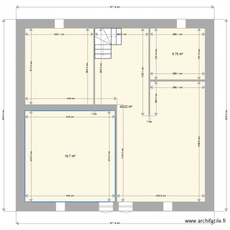 Melin DRC. Plan de 0 pièce et 0 m2