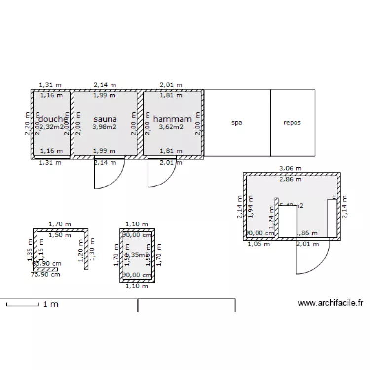 nouveau spa. Plan de nouveau spa. Plan de