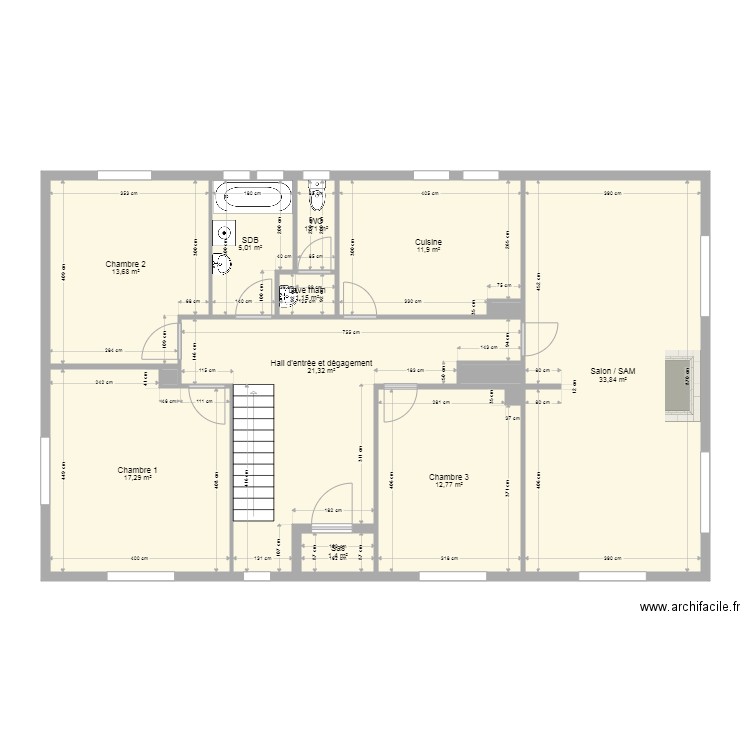 Maison Nuss. Plan de 0 pièce et 0 m2