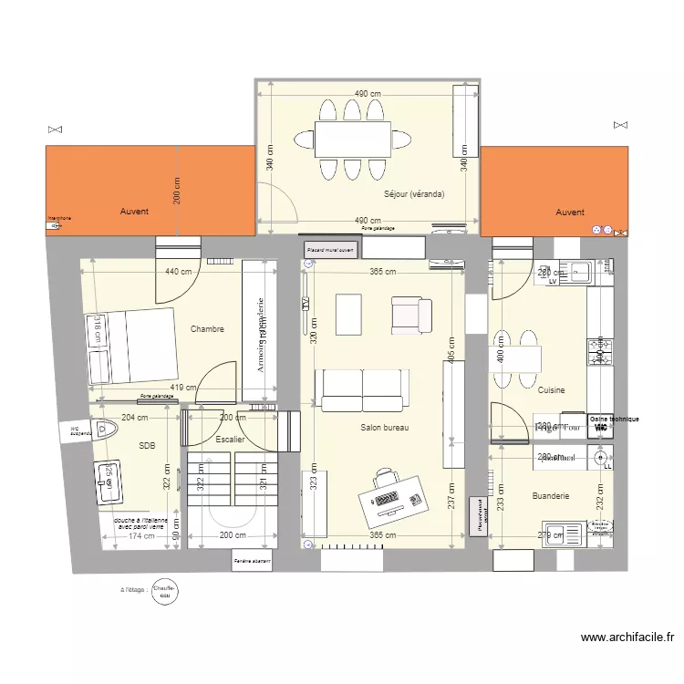 Annie projet 28 08 2021. Plan de 