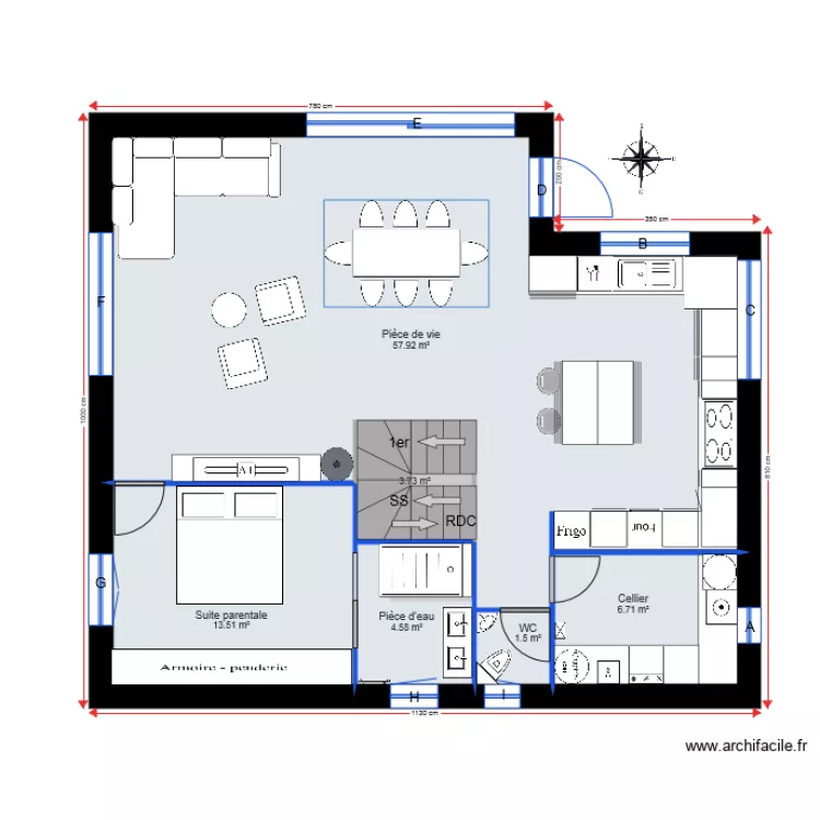 Cercier version Euromac. Plan de 