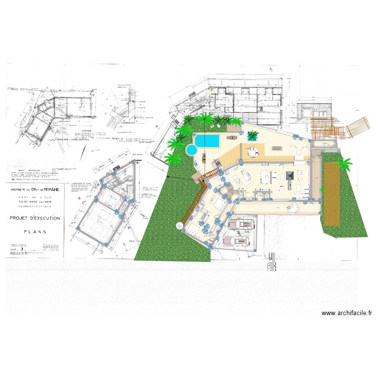 yann 042021PHANELLY v4 sans arriere cusine cuisine rectangle v2. Plan de 0 pièce et 0 m2