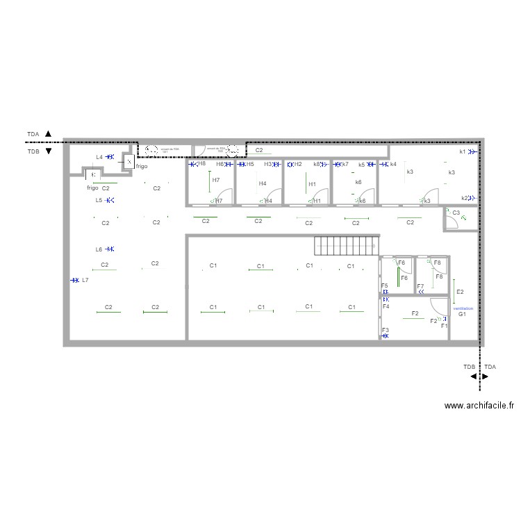 1er Mercator. Plan de 0 pièce et 0 m2