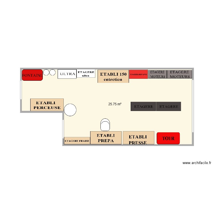 ATELIER MAISON CHANGE. Plan de 0 pièce et 0 m2