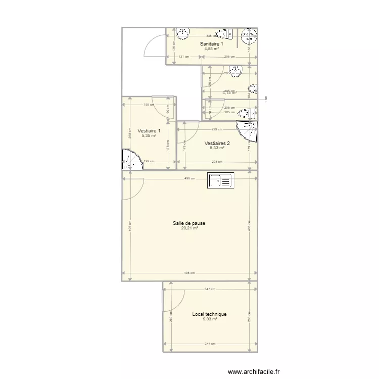 Plan Moulin Joly. Plan de 