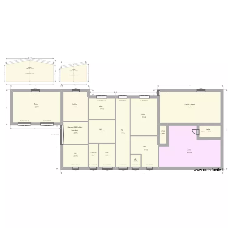Farbos. Plan de Farbos. Plan de