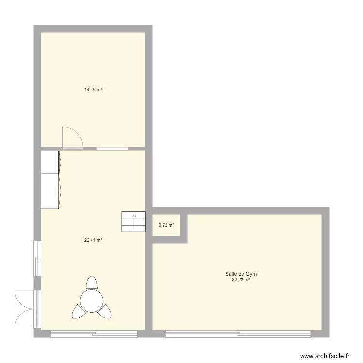 Antoine et Marie Studio. Plan de Antoine et Marie Studio. Plan de