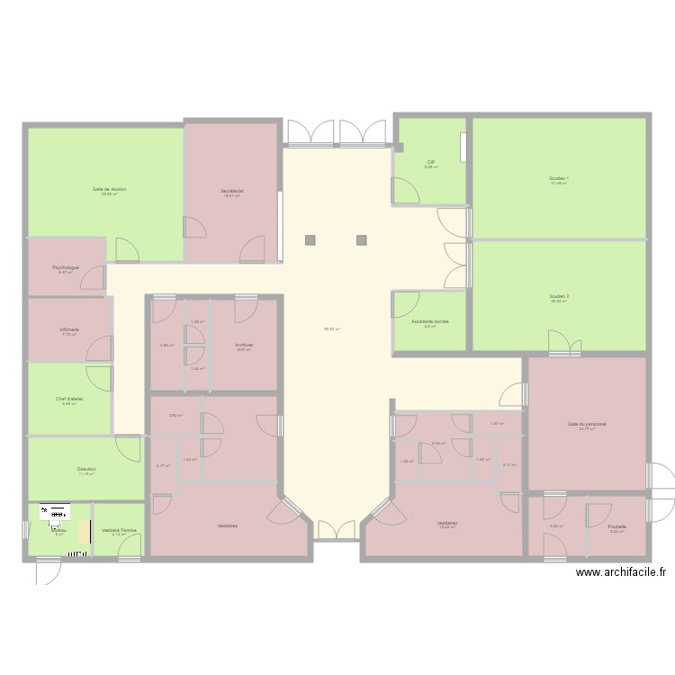 Plan Bâtiment A Complet V2. Plan de 0 pièce et 0 m2