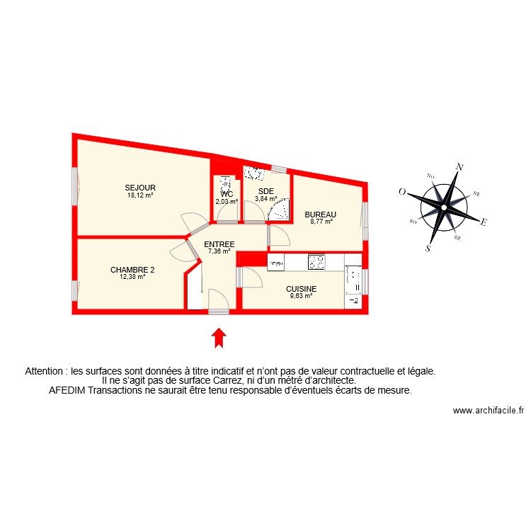 BI 7352 ef. Plan de 0 pièce et 0 m2