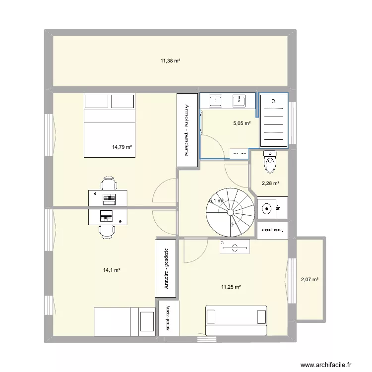 maison lafayette 1er EtageV3. Plan de maison lafayette 1er EtageV3. Plan de