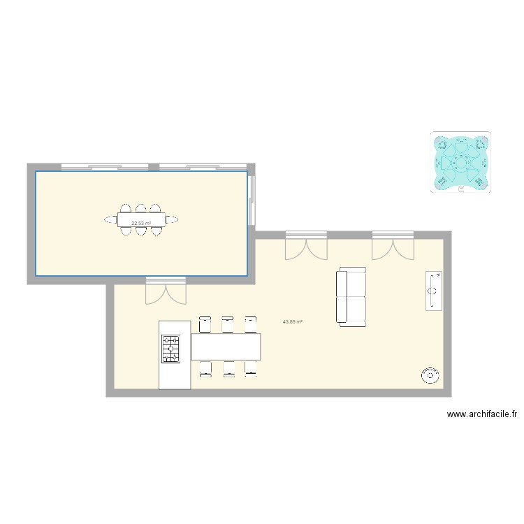 MAISON KER. Plan de 0 pièce et 0 m2