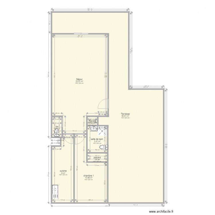 rdc caggiano. Plan de 0 pièce et 0 m2