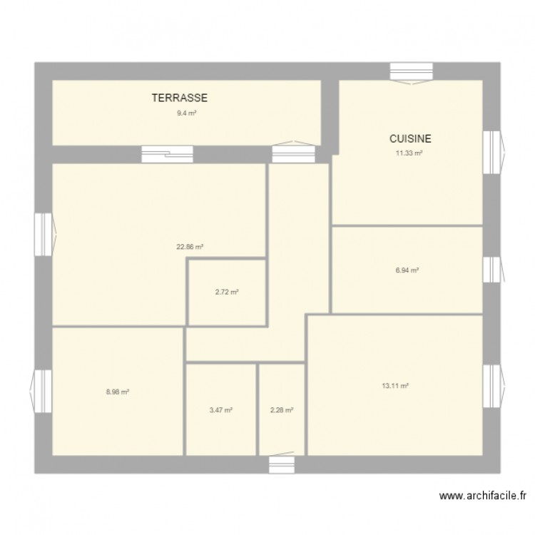 PLAN JAMES MAISON. Plan de 0 pièce et 0 m2