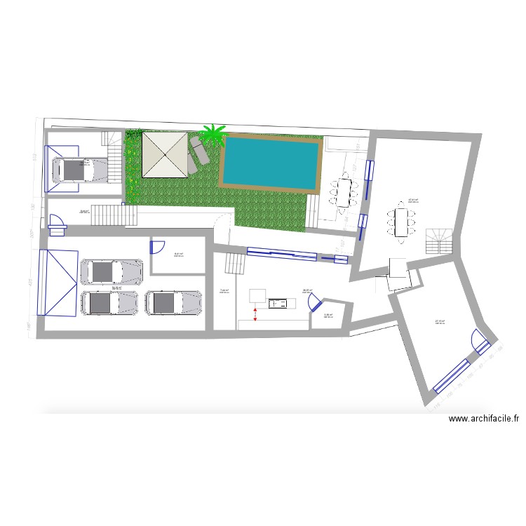 Fabrègues. Plan de 0 pièce et 0 m2