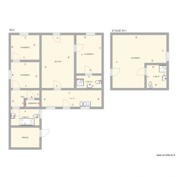 caterall2. Plan de 0 pièce et 0 m2