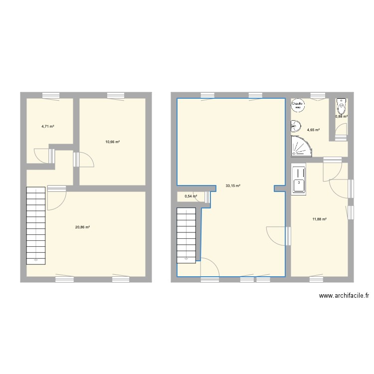 Maison auchy. Plan de 0 pièce et 0 m2